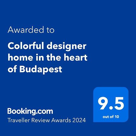 Colorful Designer Home In The Heart Of Budapest Ngoại thất bức ảnh