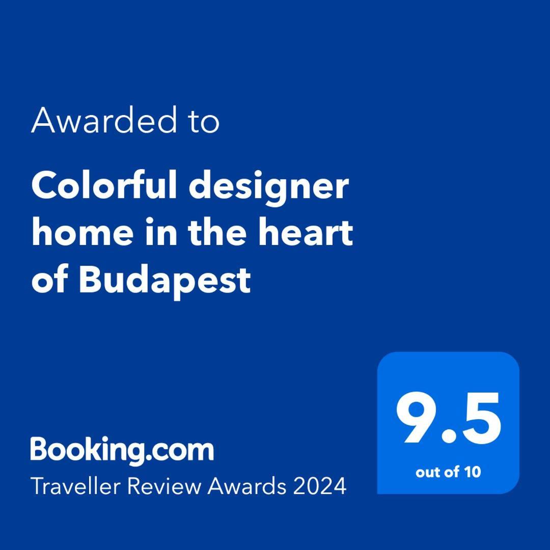 Colorful Designer Home In The Heart Of Budapest Ngoại thất bức ảnh